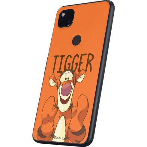 Disney Winnie the Pooh Tigget Portrait Google Pixel 4a Skin